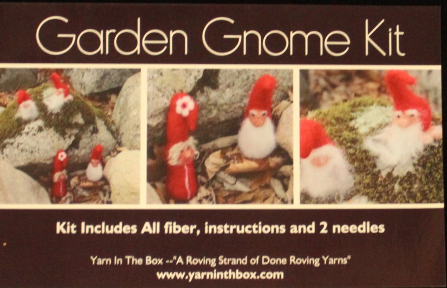 Garden Gnome Needlefelting Kit - Done Roving Yarns