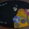 Class -- Wooly Mug Mat -- "Bee Happy"