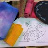 Class -- Wooly Mug Mat -- "Bee Happy" - Image 2